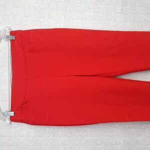 Chico's Red Stretch Ankle Pants